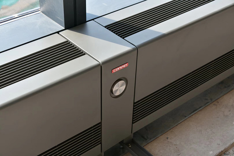 丽泽金融商务区--康平幕墙散热器样板间安装完毕